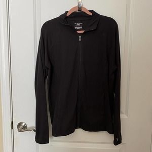 Tek Gear Black Activewear Women's Long Sleeve Zipper Front Jacket XXL